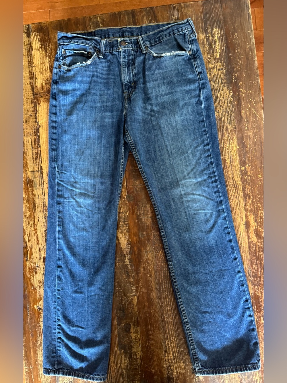 Levi's Men's Indigo Straight Jeans